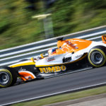 Rinus van Kalmthout, leading the Qualifying in Zandvoort 2017.