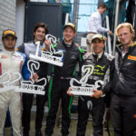 Podium of season race 4 in Zandvoort 2017 and partner PIRELLI.