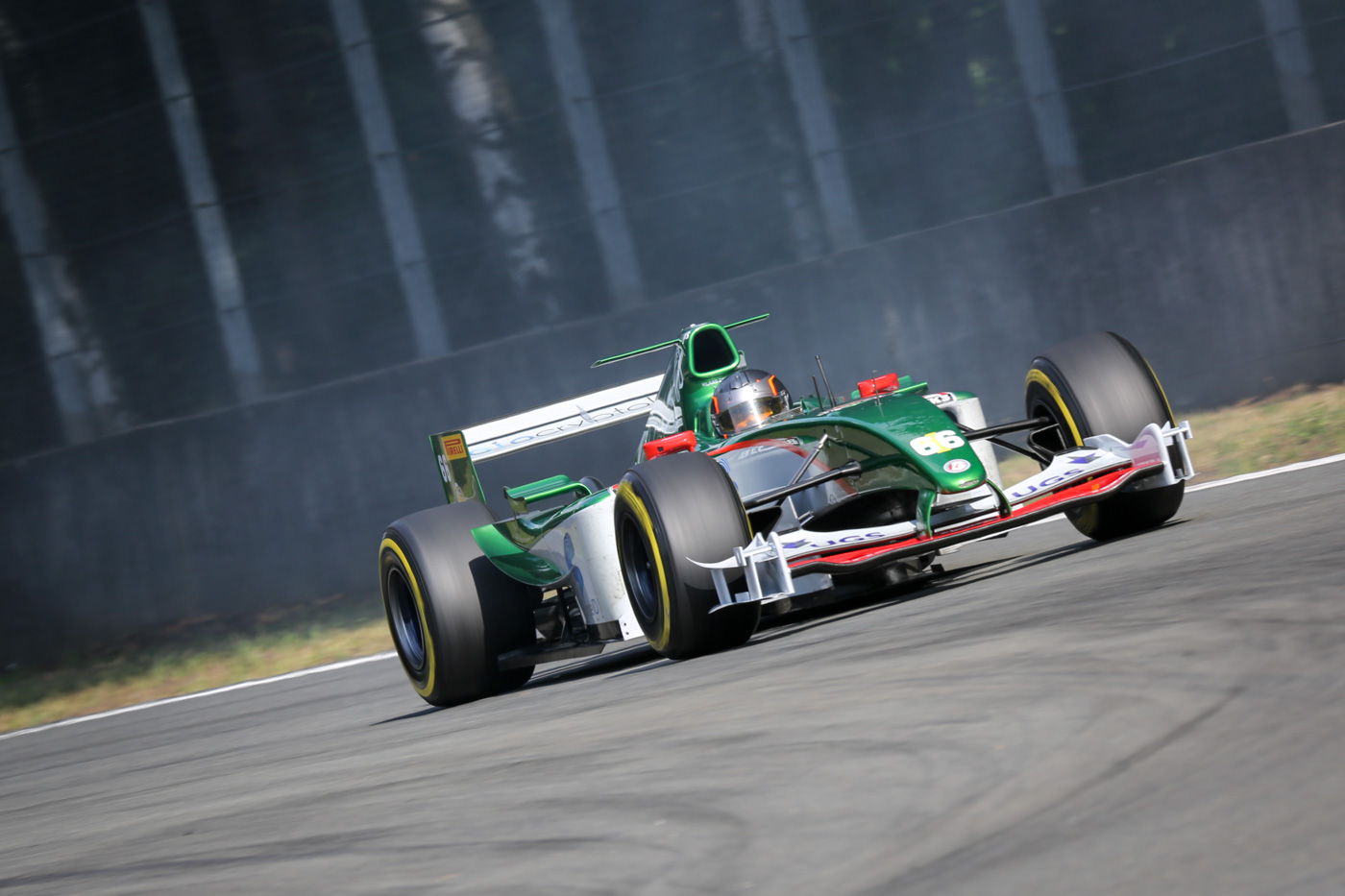 Klaas Zwart on track in Zolder 2017.