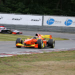 Mahaveer Raghunathan (r.) finishing Qualifying as fastest driver of the FORMULA class at Zolder 2017.