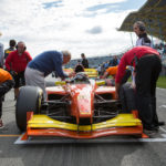 Mahaveer Raghunathan before the start of race 1 in Assen 2017.