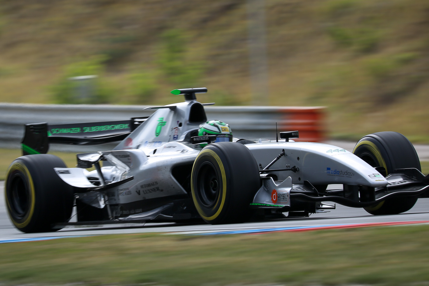 Johann Ledermair during Qualifying in Brno 2017.