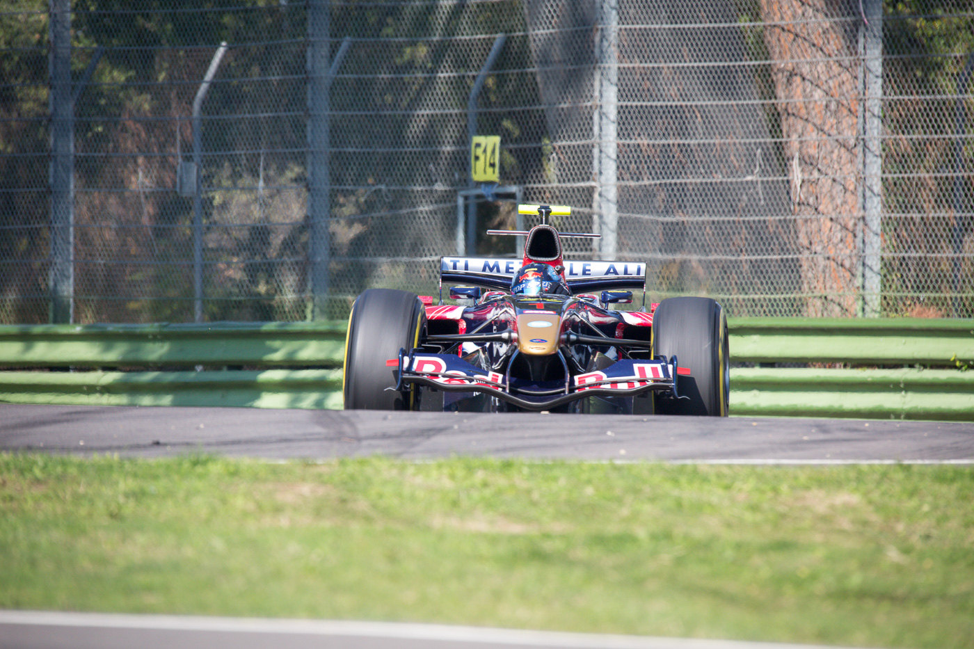 Ingo Gerstl on track in Imola 2017.