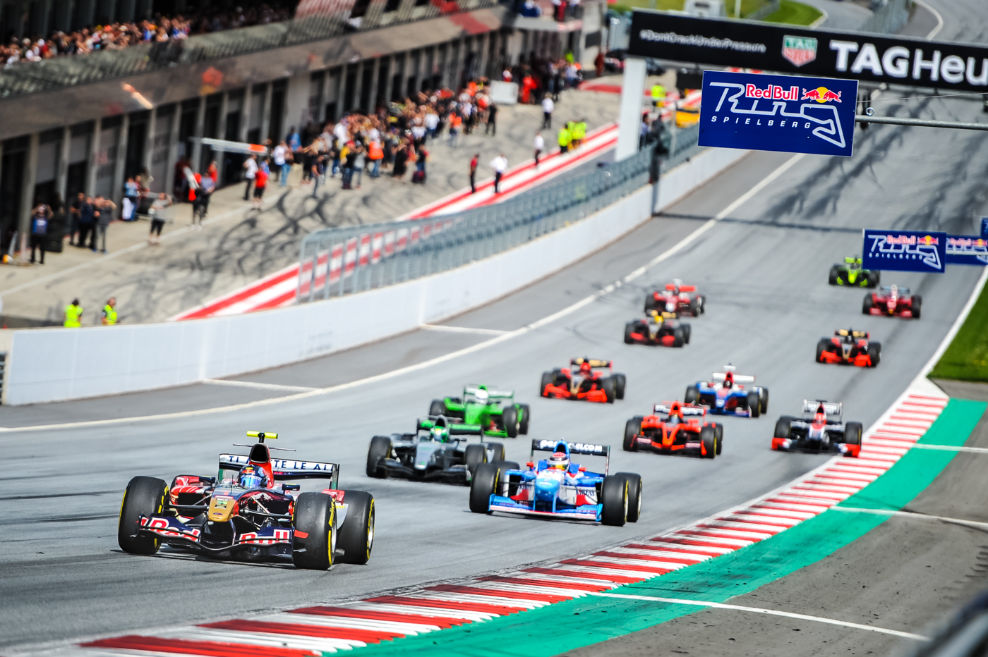 Start for Race 1 in Red Bull Ring