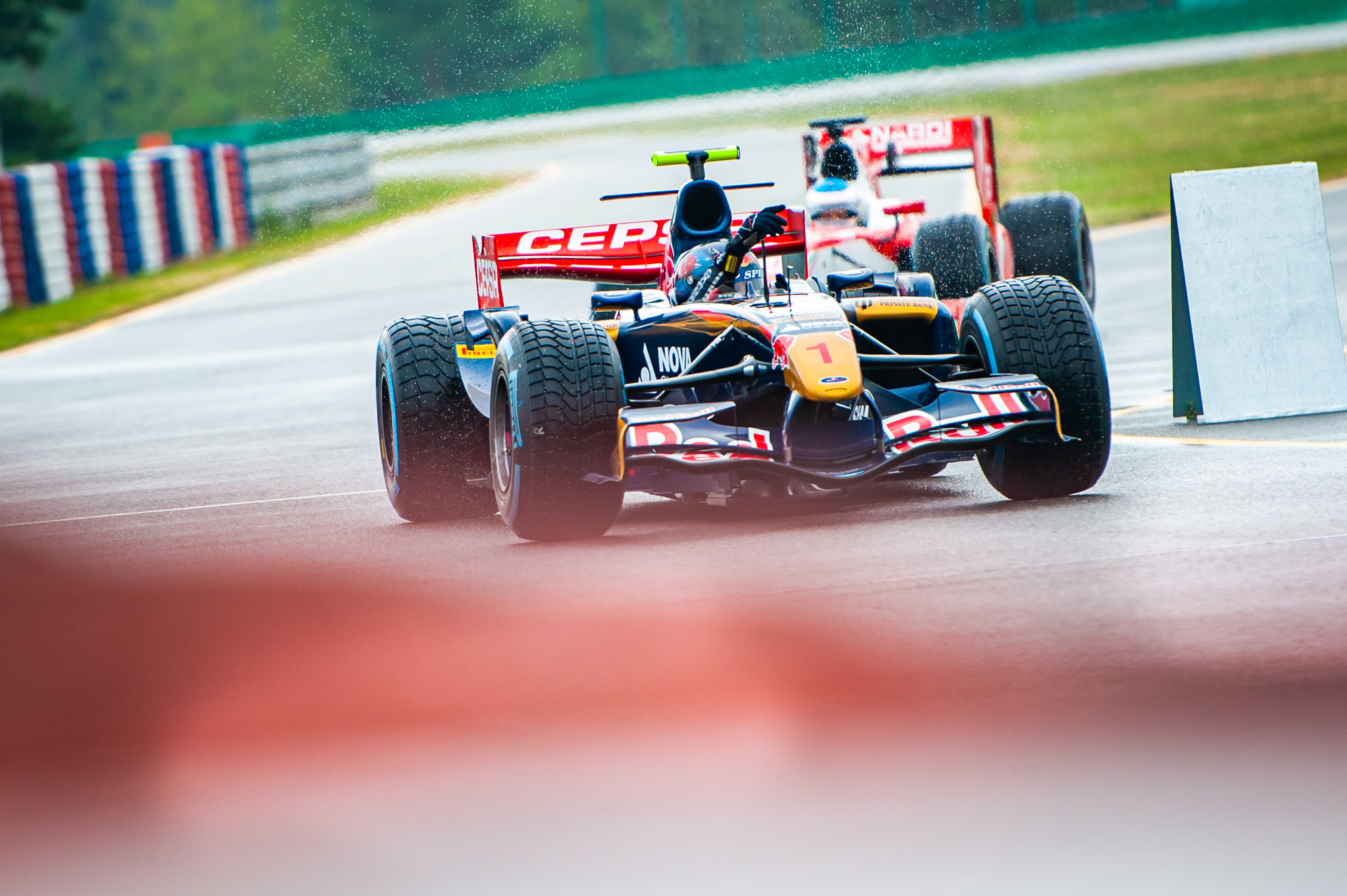 Ingo Gerstl celebrates his victory in race 1 in Brno 2019